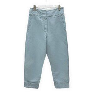 DW0554 Sportmax Light Blue Cotton Casual Denim Trousers Size 42